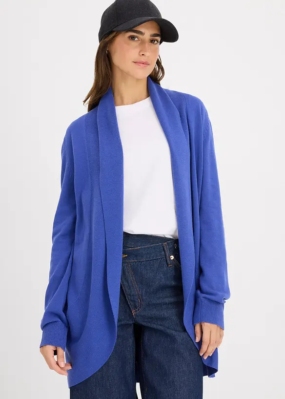 Cardigan in filato fine, bonprix