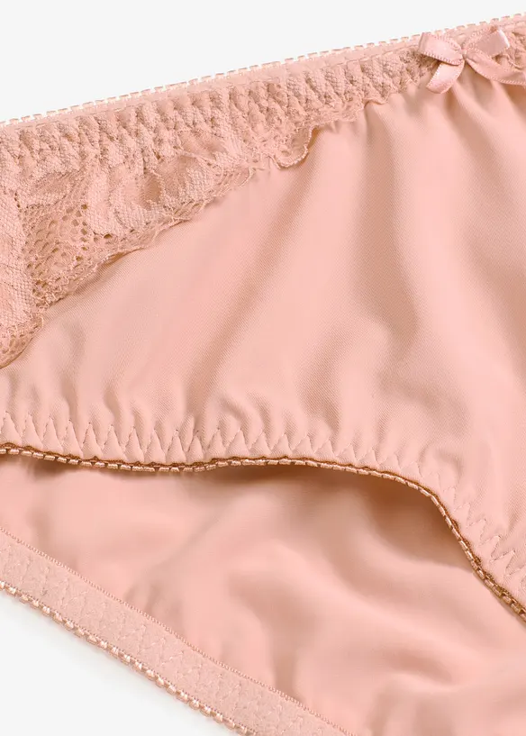 Slip alto con pizzo delicato, bonprix
