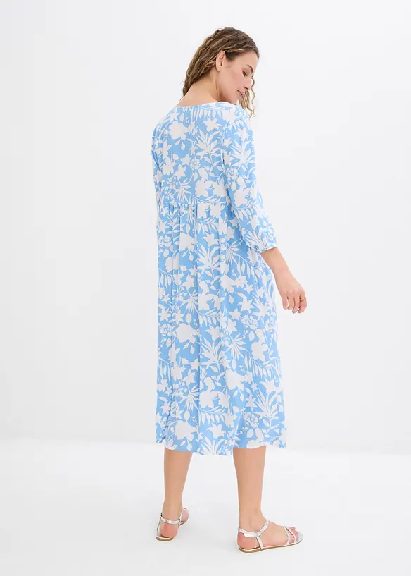 Abito midi in viscosa fluente, bonprix