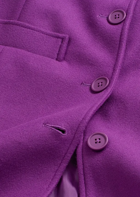 Cappotto lungo in simil lana, bonprix