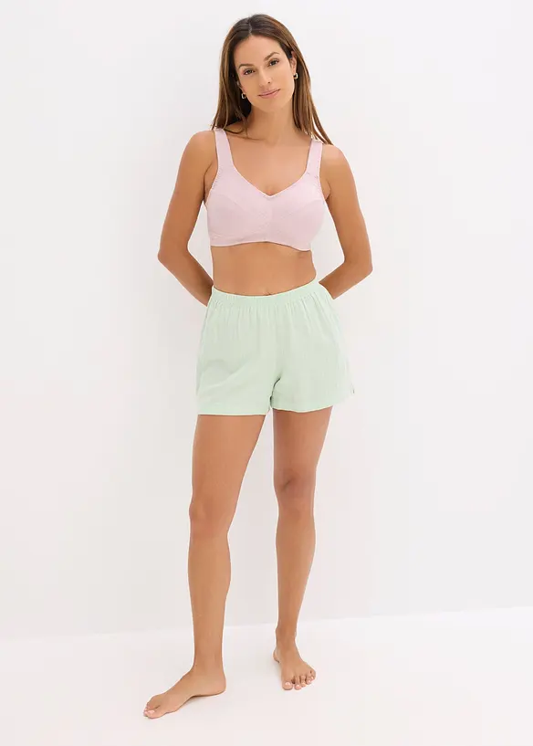 Reggiseno senza ferretto con cotone biologico (pacco da 2), bonprix