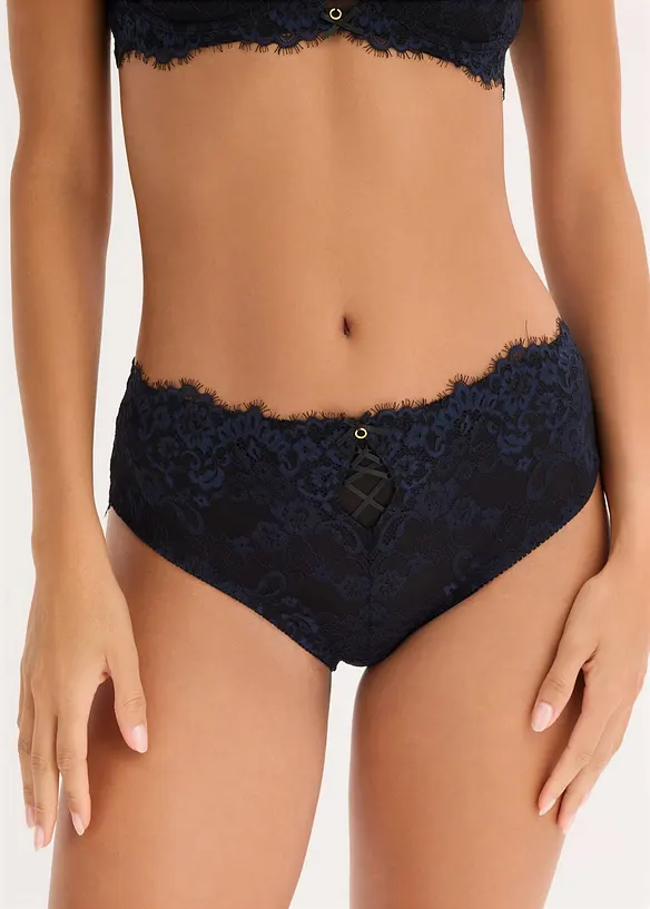 Slip alto in pizzo delicato, bonprix