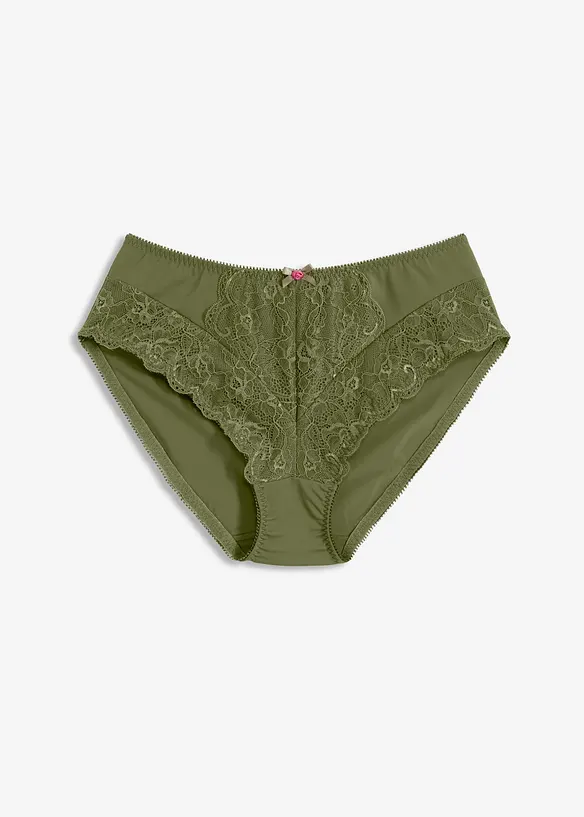 Slip alto con pizzo delicato, bonprix