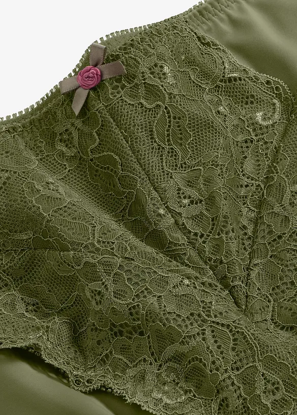 Slip alto con pizzo delicato, bonprix
