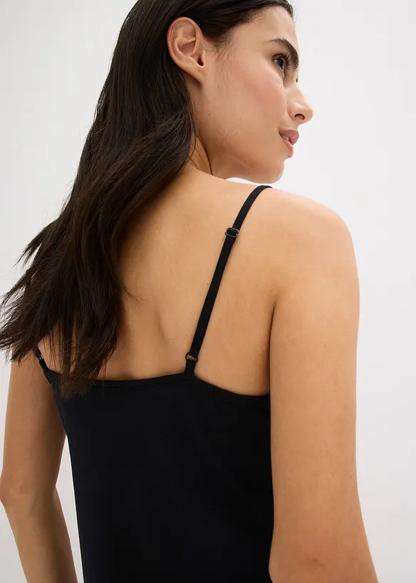 Camicia da notte corta in morbido modal, bonprix