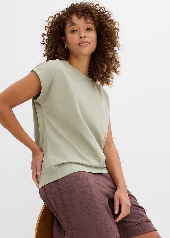 T-shirt in puro cotone biologico (pacco da 2), bonprix