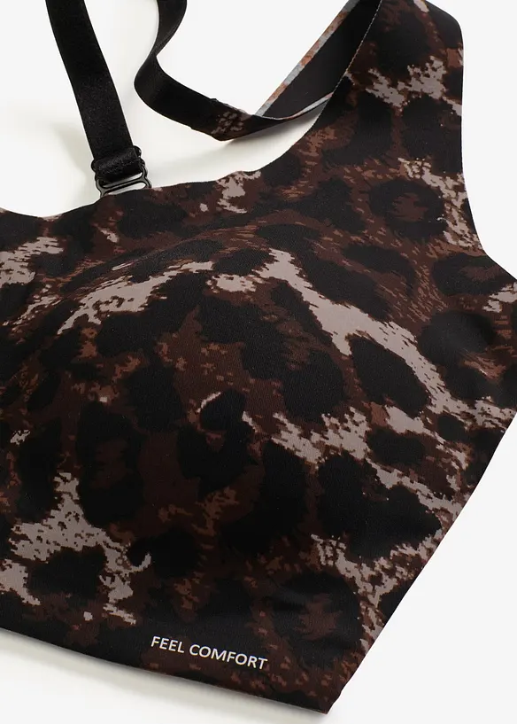 Bralette imbottita senza cuciture Feel Comfort, bonprix