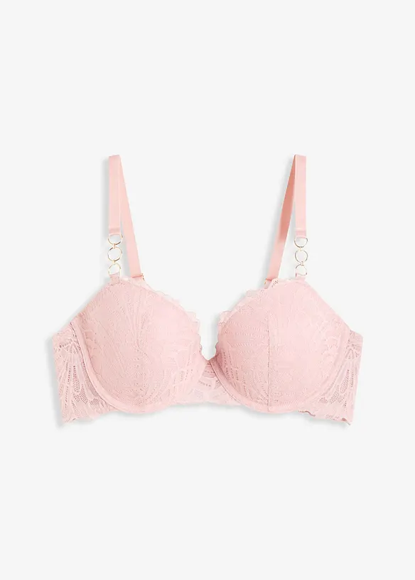Reggiseno con coppe preformate in pizzo, bonprix