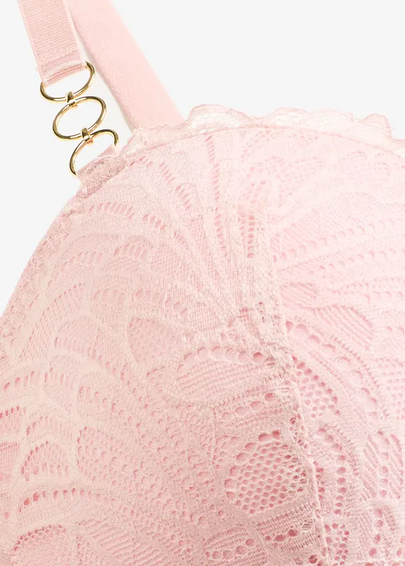 Reggiseno con coppe preformate in pizzo, bonprix