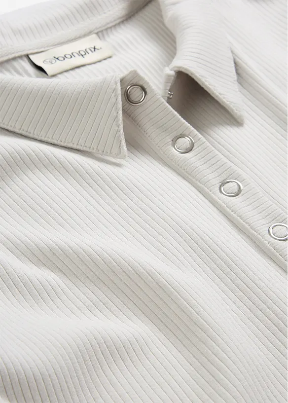 Polo in misto viscosa, bonprix
