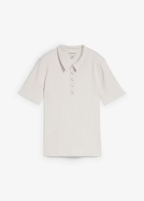 Polo in misto viscosa, bonprix