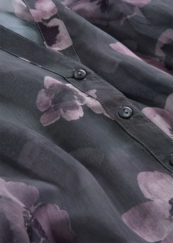 Camicia oversize in chiffon leggero, bonprix