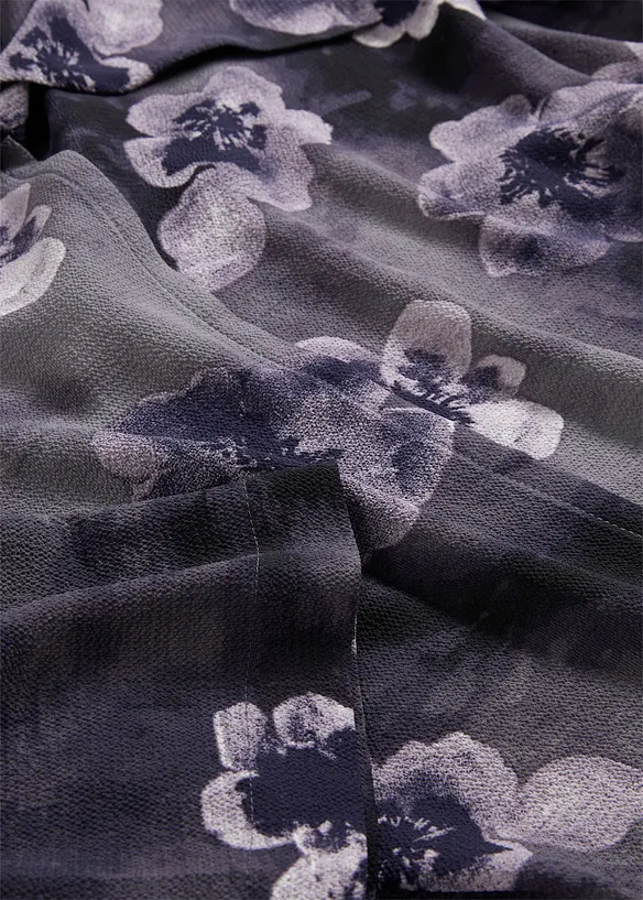 Blusa in crêpe strutturato, bonprix