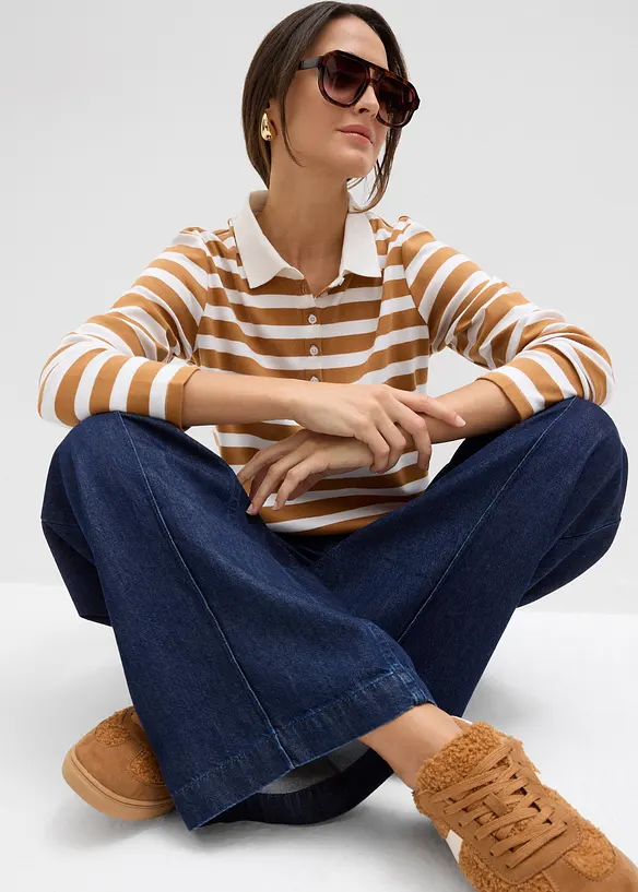 Polo in cotone biologico pesante, bonprix
