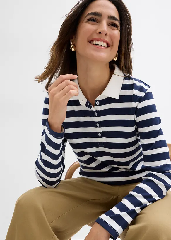 Polo in cotone biologico pesante, bonprix