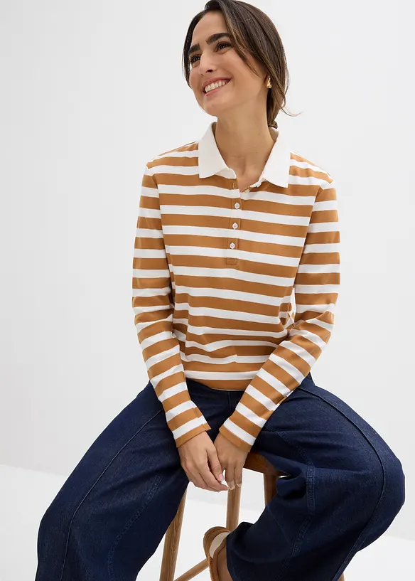 Polo in cotone biologico pesante, bonprix