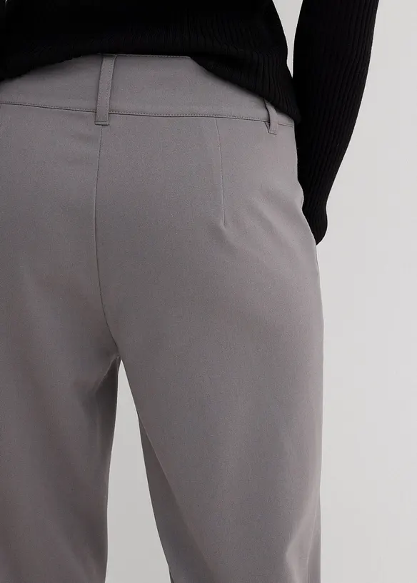 Pantaloni a zampa a vita alta, bonprix