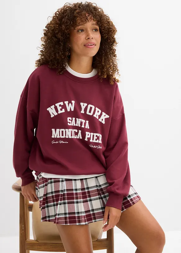 Felpa oversize, bonprix