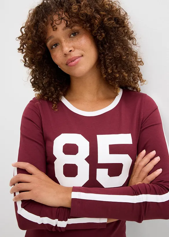 Maglia a maniche lunghe in jersey leggero, bonprix