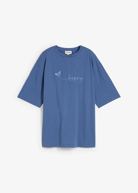T-shirt oversize in puro cotone biologico, bonprix