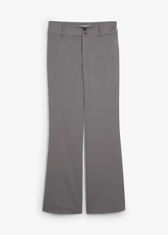 Pantaloni a zampa a vita alta, bonprix
