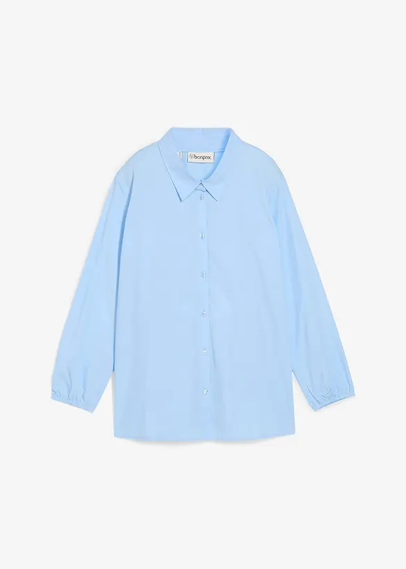 Blusa oversize in puro cotone, bonprix
