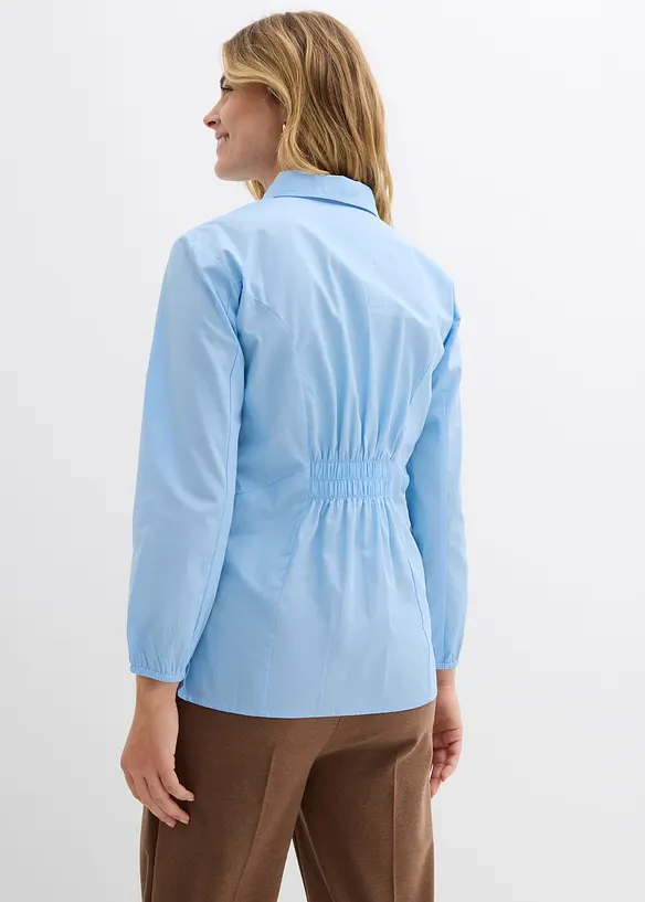 Blusa oversize in puro cotone, bonprix