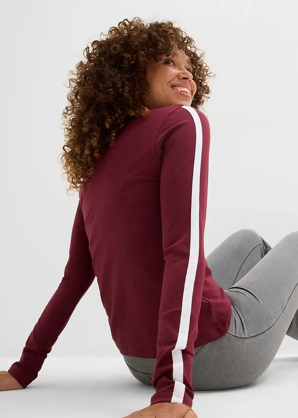 Maglia a maniche lunghe in jersey leggero, bonprix