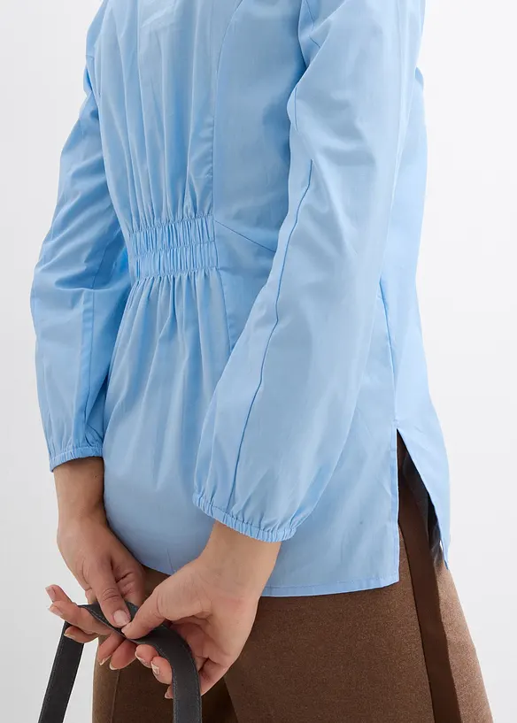 Blusa oversize in puro cotone, bonprix