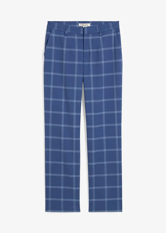 Pantaloni chino a quadri, bonprix