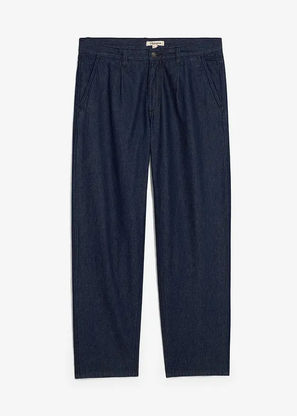 Jeans con pinces loose fit, straight, bonprix