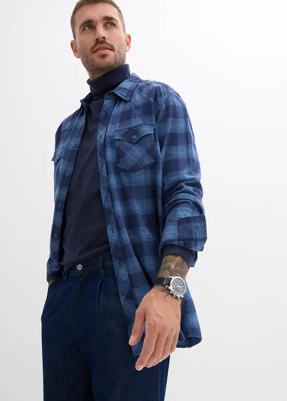 Jeans con pinces loose fit, straight, bonprix