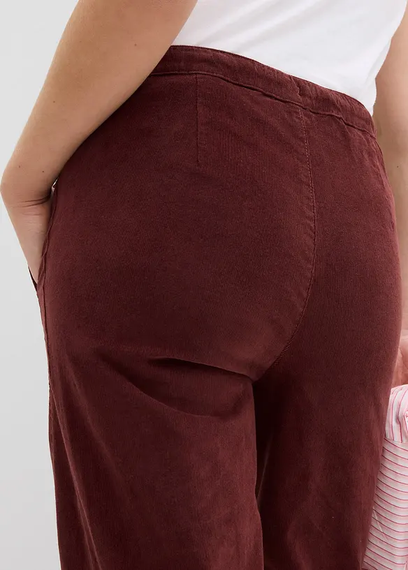 Pantaloni in velluto di misto cotone, bonprix