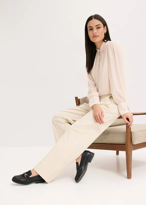 Blusa in chiffon, bonprix