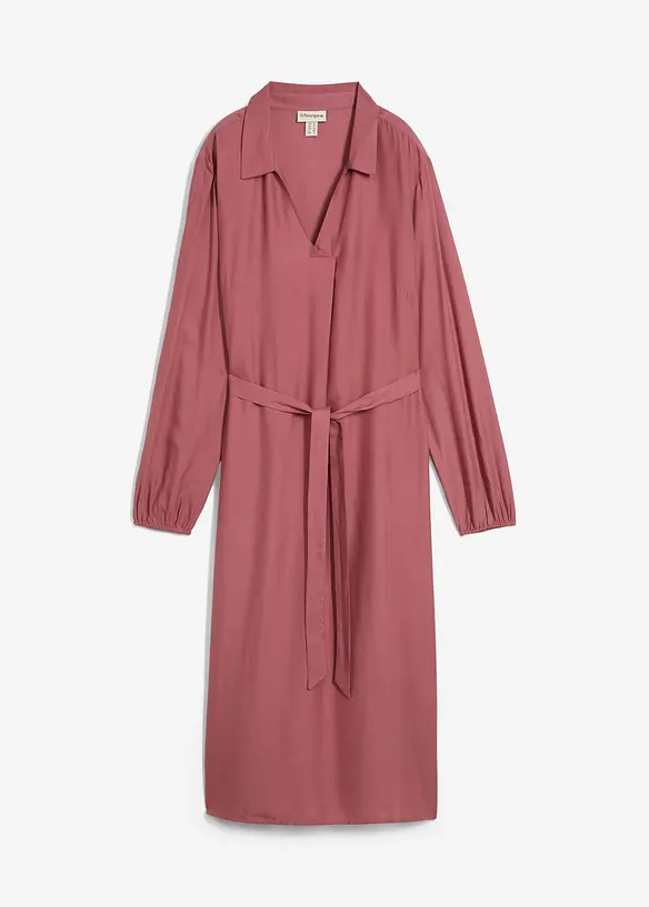 Abito midi in viscosa fluente, bonprix