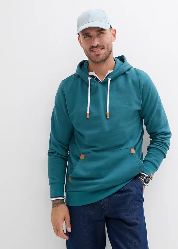 Felpa con cappuccio, bonprix
