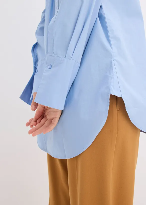 Camicetta con fiocco in puro cotone, bonprix
