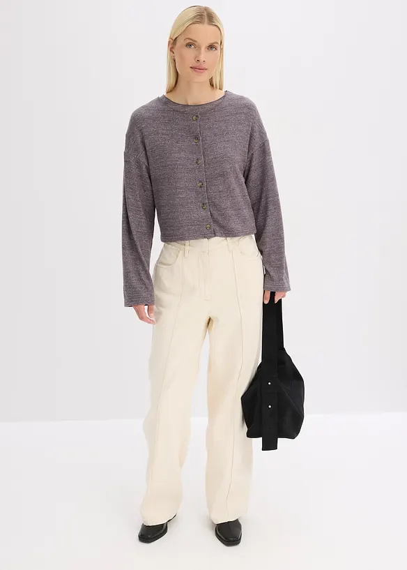 Pantaloni in twill di puro cotone, bonprix