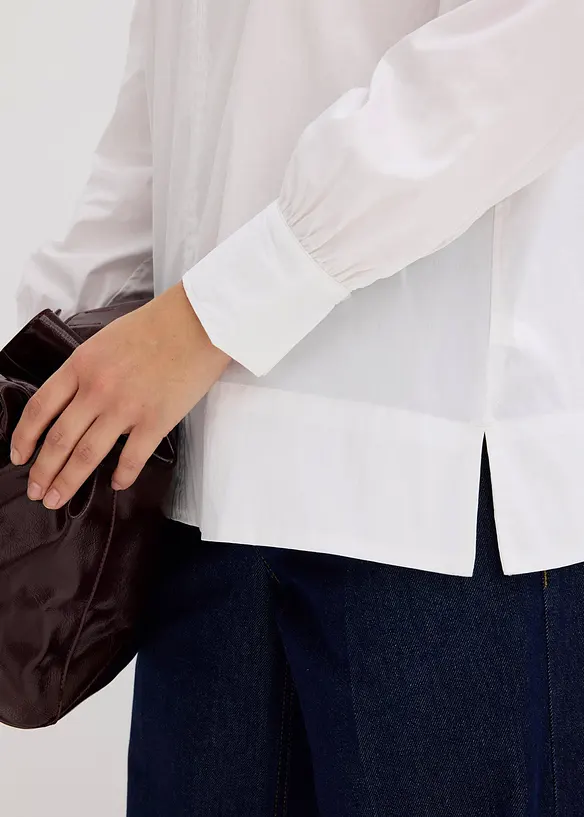 Blusa oversize con maniche voluminose, bonprix