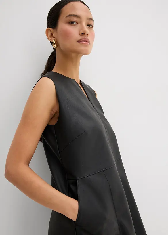 Abito in similpelle, bonprix