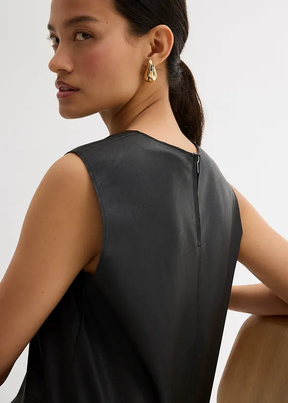 Abito in similpelle, bonprix