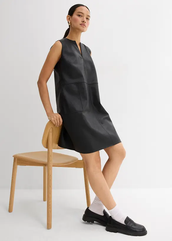 Abito in similpelle, bonprix