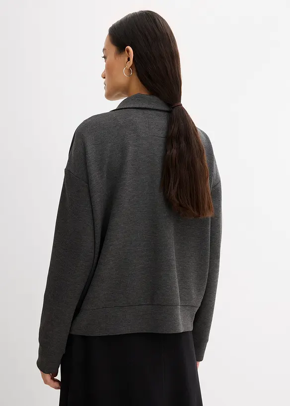 Giacca oversize in misto viscosa, bonprix