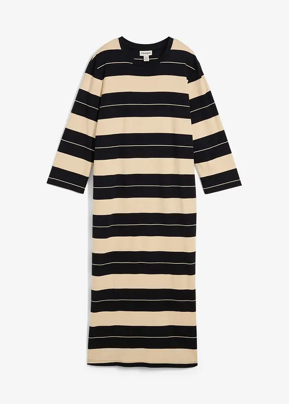 Abito in maglina di puro cotone, bonprix