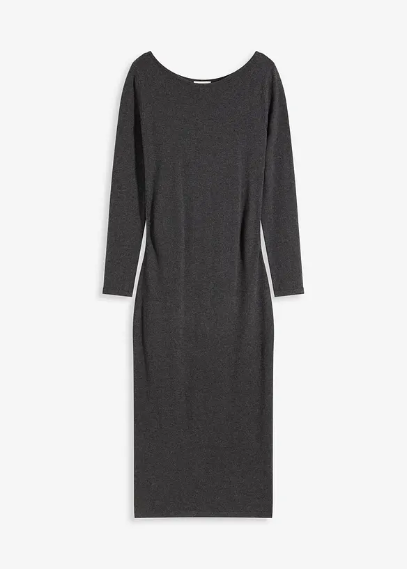 Abito midi in morbido misto cachemire, bonprix