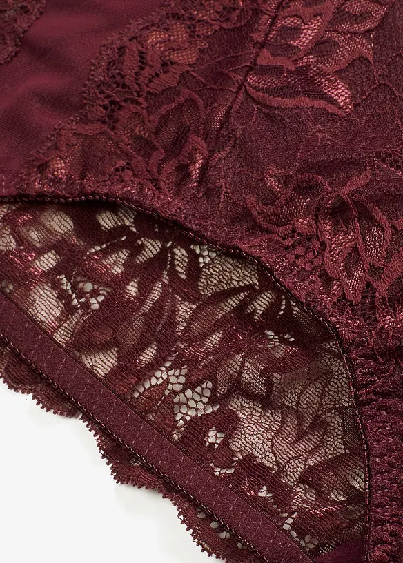 Slip alto con pizzo delicato, bonprix