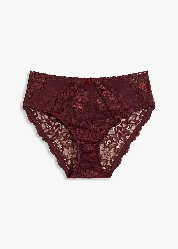 Slip alto con pizzo delicato, bonprix