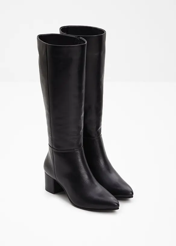 Stivali in pelle, bonprix