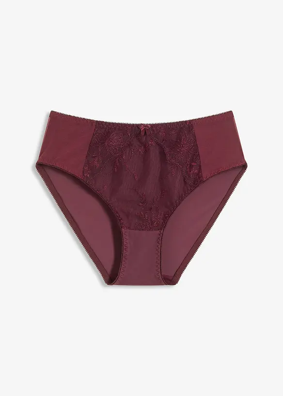 Slip alto con ricami, bonprix