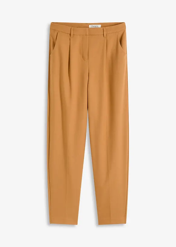 Pantaloni in tessuto in barrel shape, bonprix